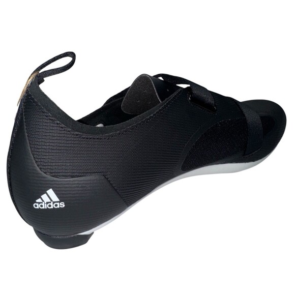 Adidas 3-Bolt The Indoor Cycling Bike Shoes Womens Size 5 Black White New - Picture 2 of 7